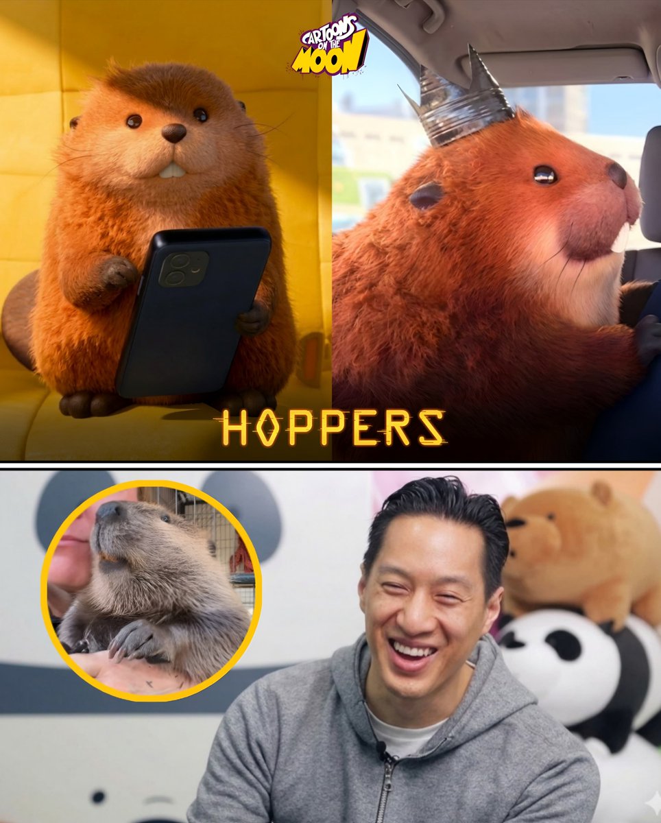 Un dato animado hasta Beyond The Spider-Verse. Día 233:

Además de ser el director de Hoppers, Daniel Chong fue quien hizo los gruñidos de los castores "en su estado salvaje".

Para lograrlo, se puso a ver documentales y videos de castores.