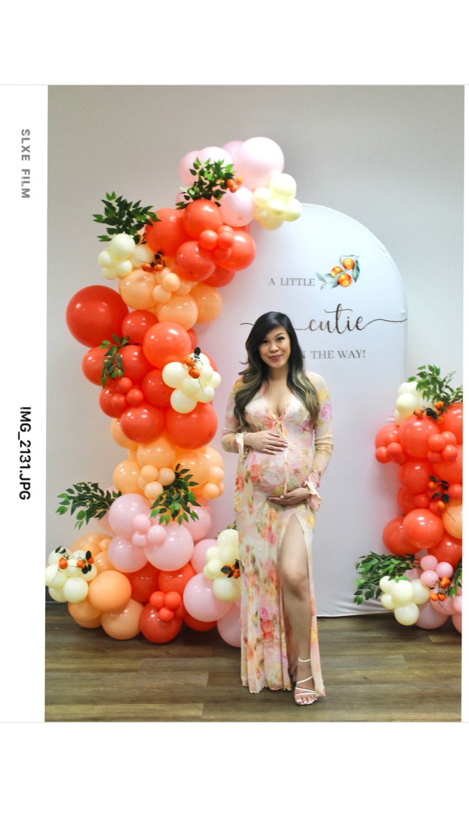 liindakyx3's tweet photo. A little cutie is on the way 🍊 Celebrating a second baby is such a beautiful reminder that the love just keeps growing 🥰 This little cutie is already so loved, and we can’t wait to welcome her into our family. #babysprinkle #alittlecutieisontheway https://t.co/xuke5zYngm
