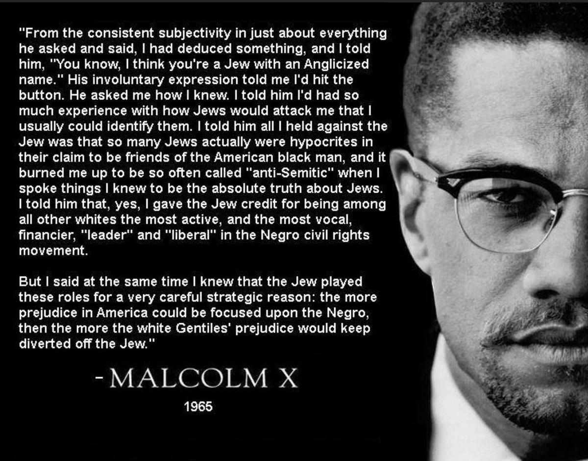 benwehrman's tweet photo. The Jewish Kalergi Plan requires all Africans to be retarded, degenerate, and addicted to the welfare system designed to siphon wealth out of the White host population.

There have been many cases throughout recent history of intelligent, sovereign-minded Blacks creating legitimate grassroots movements to uplift their people, unite under a shared desire to improve societal/familial outcomes, and mount a great return to their shared African homeland

...Every single one has been swiftly swatted down by a Jewish organization.