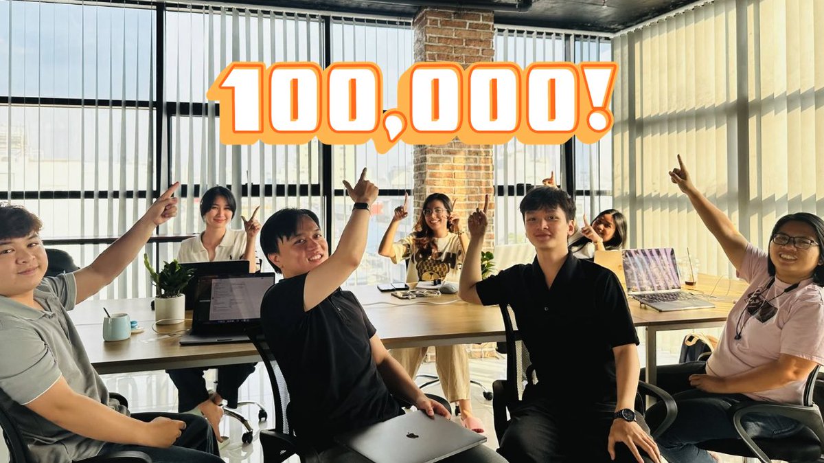 We just hit 100k users!! Zero paid ads.
Here's exactly what we did in the last 3 months that made us grow faster than the first 21 months combined:

I wish I had a sexy answer.

People expect a growth playbook. A channel nobody's using yet. Some algorithm unlock, or a viral