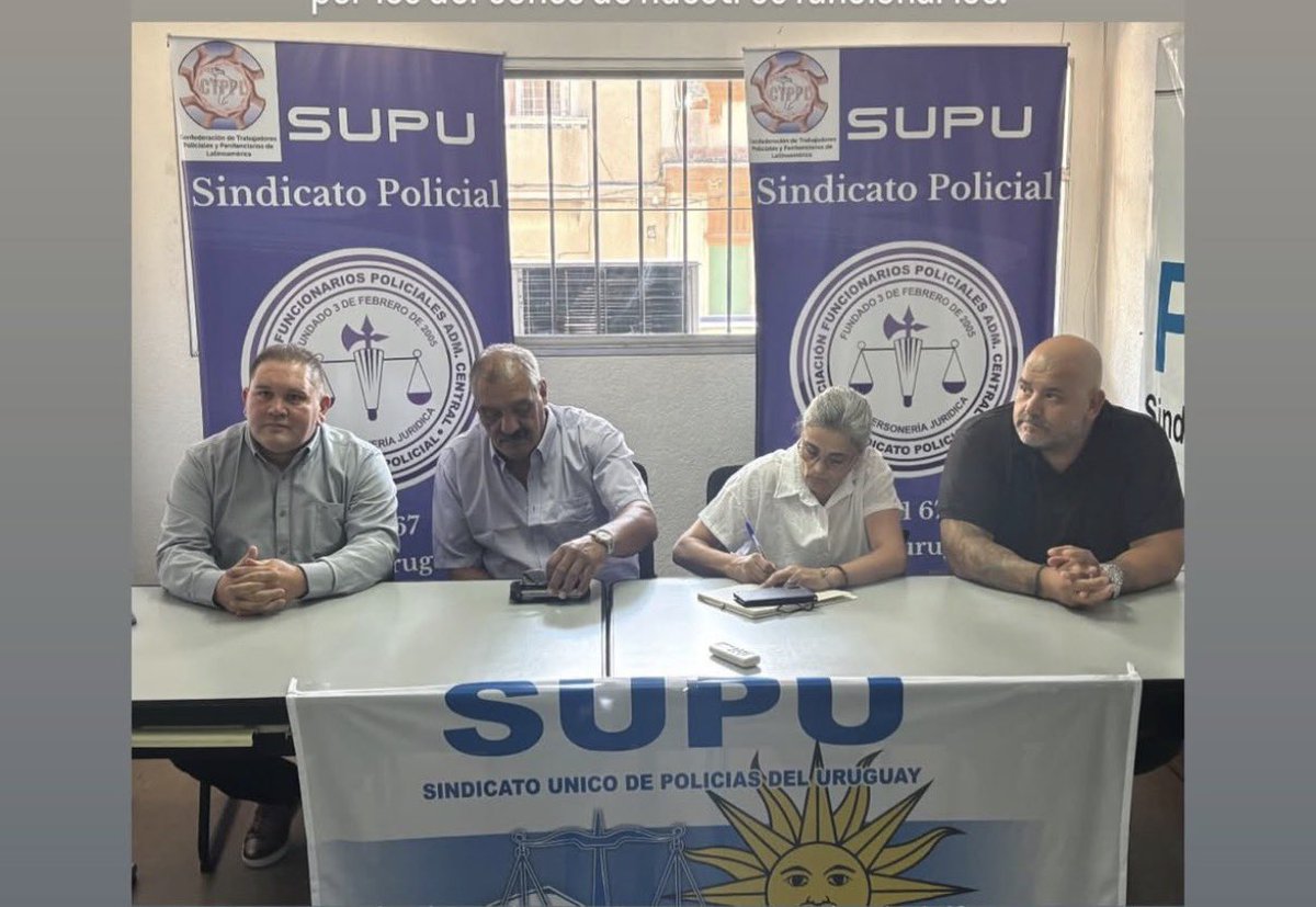 A los compañeros del Supu y funcionarios policiales que apoyaron con su voto, muchas  gracias por la confianza y respaldo en esta nueva directiva, sabemos del compromiso y responsabilidad  que tenemos por delante, juntos seguiremos peleando por más derechos y reivindicaciones.
