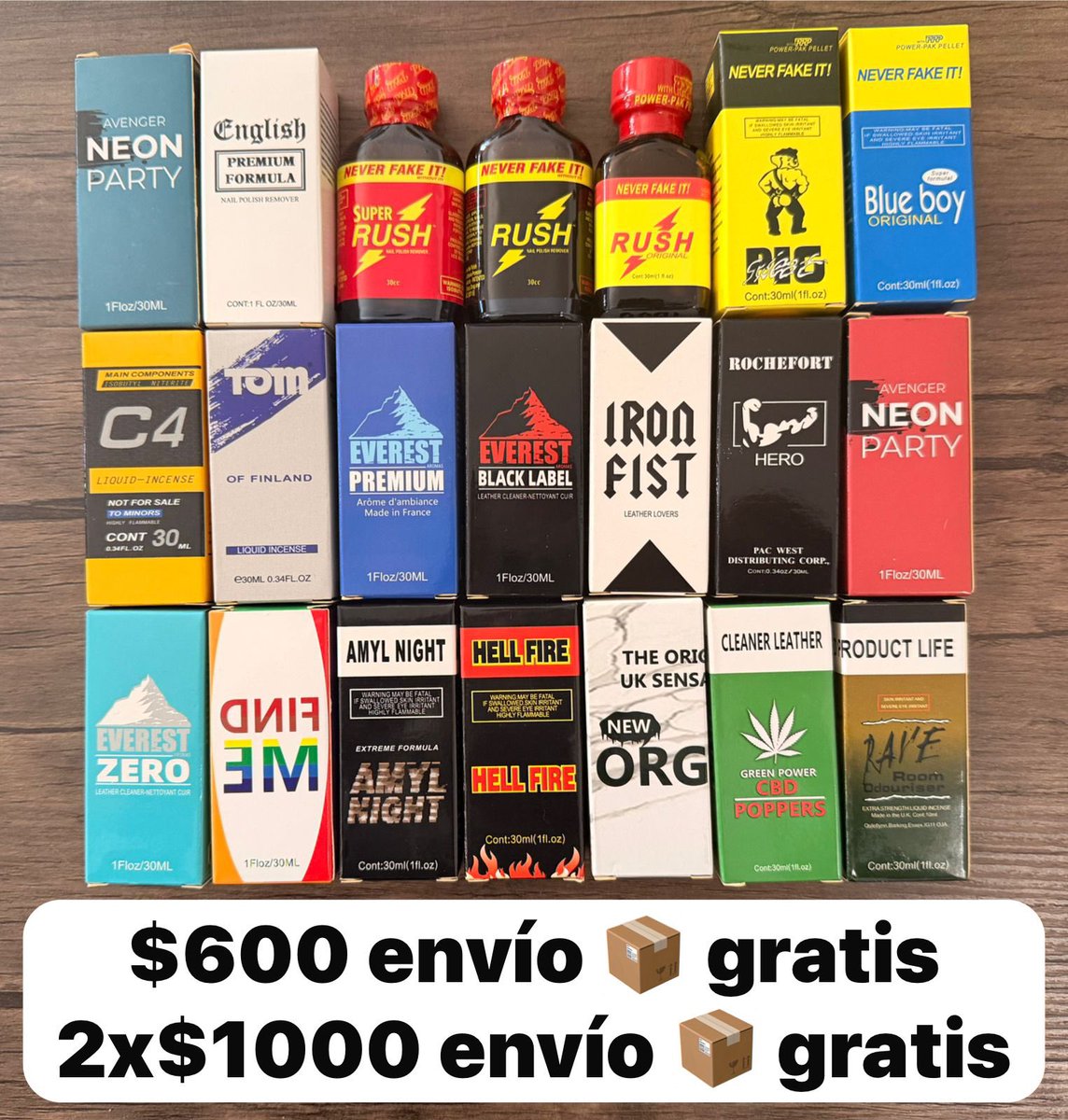 J_Jpops's tweet photo. Venta de pops

Pregunta disponibilidad hacemos envíos a domicilio gratis dentro de Tuxtla!!!

WhatsApp: 9613123766

#Popper #poppers #tuxtlagutierrez #gay #popersgay #tuxtlagay #ventanpoppers #poppersgay #popperstuxtla #popers #poper #gaytuxtla #popperchiapas #chiapasgay https://t.co/cNfeGJIYew