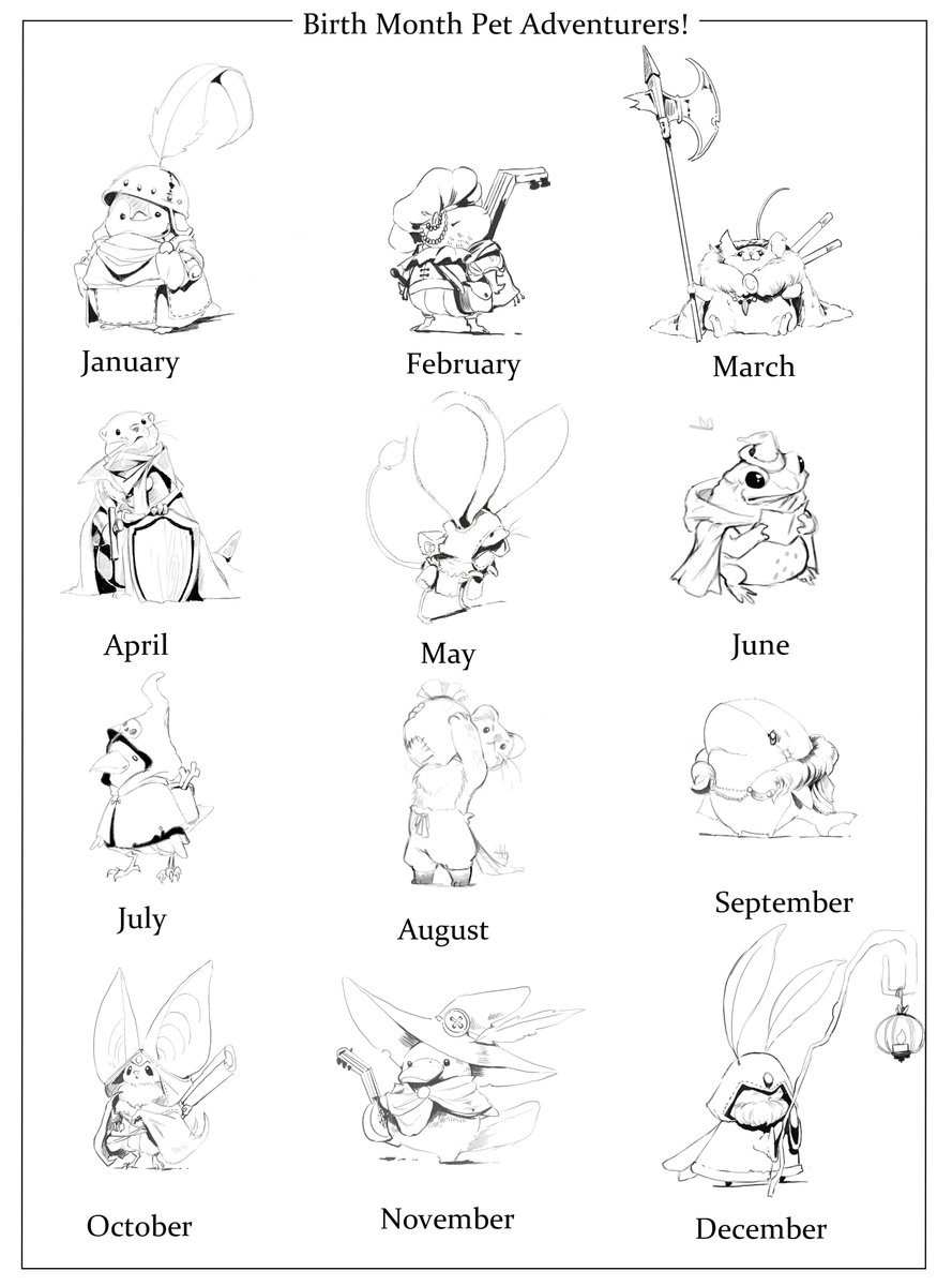 Which month are you?