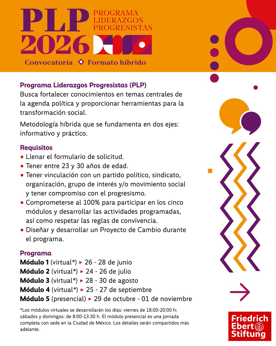 Friedrich-Ebert-Stiftung en México tweet media
