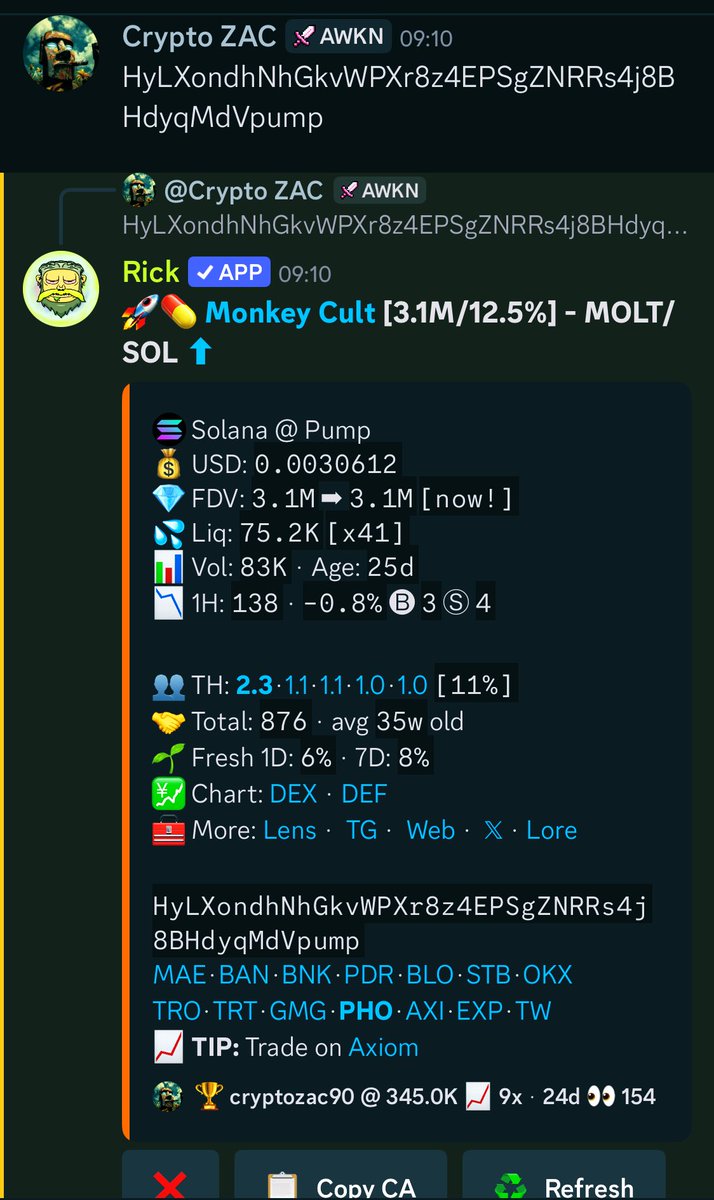 Staking wins. Awaken Club

$MOLT jungle survivors only 

<a href="/MOLT293326/">MOLT</a>