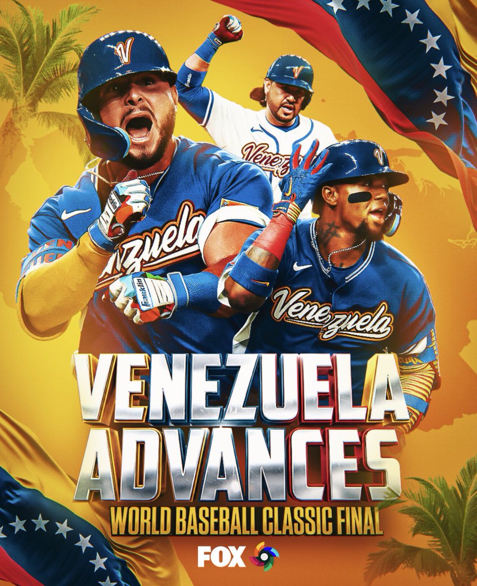 Este es el Bravo Pueblo que no se rinde ni se entrega. #TeamVenezuela le puso corazón al oficio. Ganamos!!! 

Vamos a la final contra #EEUU . Estaremos a la altura de nuestro gentilicio!!! #VivaVenezuela ⁦<a href="/MLBVenezuela/">MLB Venezuela</a>⁩ #Venezuela #Baseball #MLB