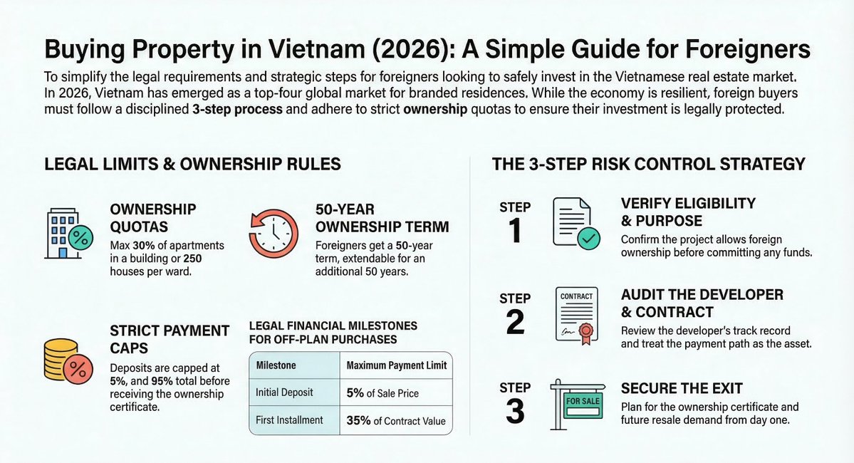 estherpham_vn's tweet image. 7 Risk Controlled Steps to Buy Property in Vietnam as a Foreigner in 2026
Read the full guide here: antconsult.vn/real-estate/bu…
#VietnamRealEstate #InvestInVietnam #PropertyGuide #ForeignInvestment