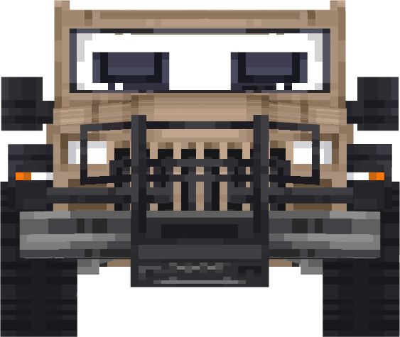 Meluch0_o's tweet photo. Jeep Gladiator inspired truck @Minecraft @blockbench
#Blockbench #Modding #pixelart #Minecraft https://t.co/B1YAfPO3XF