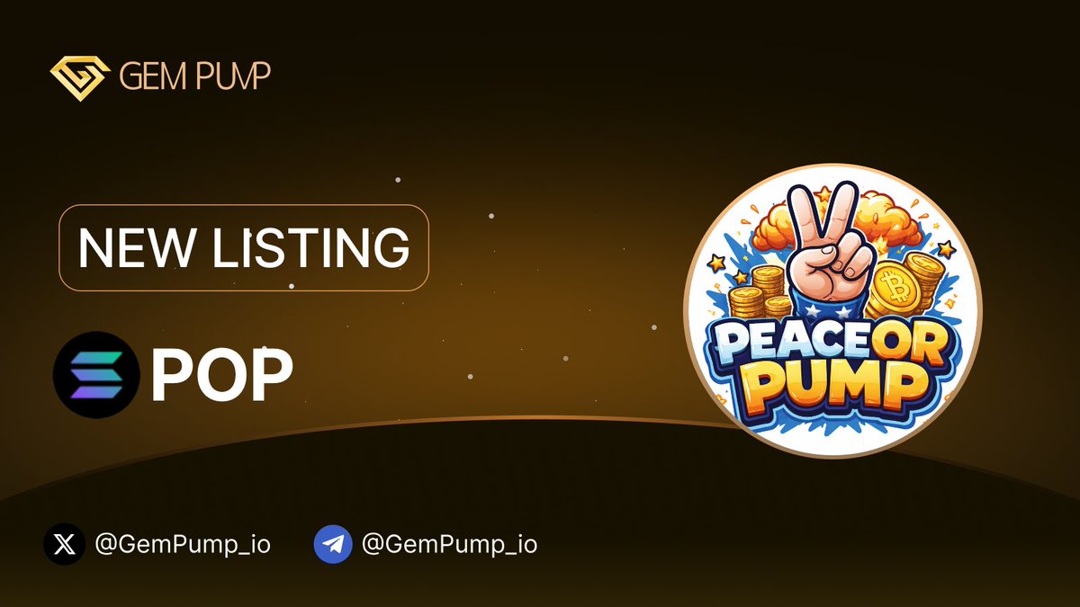 Gempump_io's tweet photo. 👏 #POP listed on https://t.co/0O39wVbuPx 

📄 CA:8nXD4iMJHH8ZeVZjZxBhj2cjvvaWbKJDwEJfaDqBpump

 🌐 TG：https://t.co/96DQBPjetm

 ✖️ X：https://t.co/VOVylX0F8w

💎 GemPump：https://t.co/DFDuEPkAXo

#NewListing #GemPump #100xGem https://t.co/T11qHUVOtv