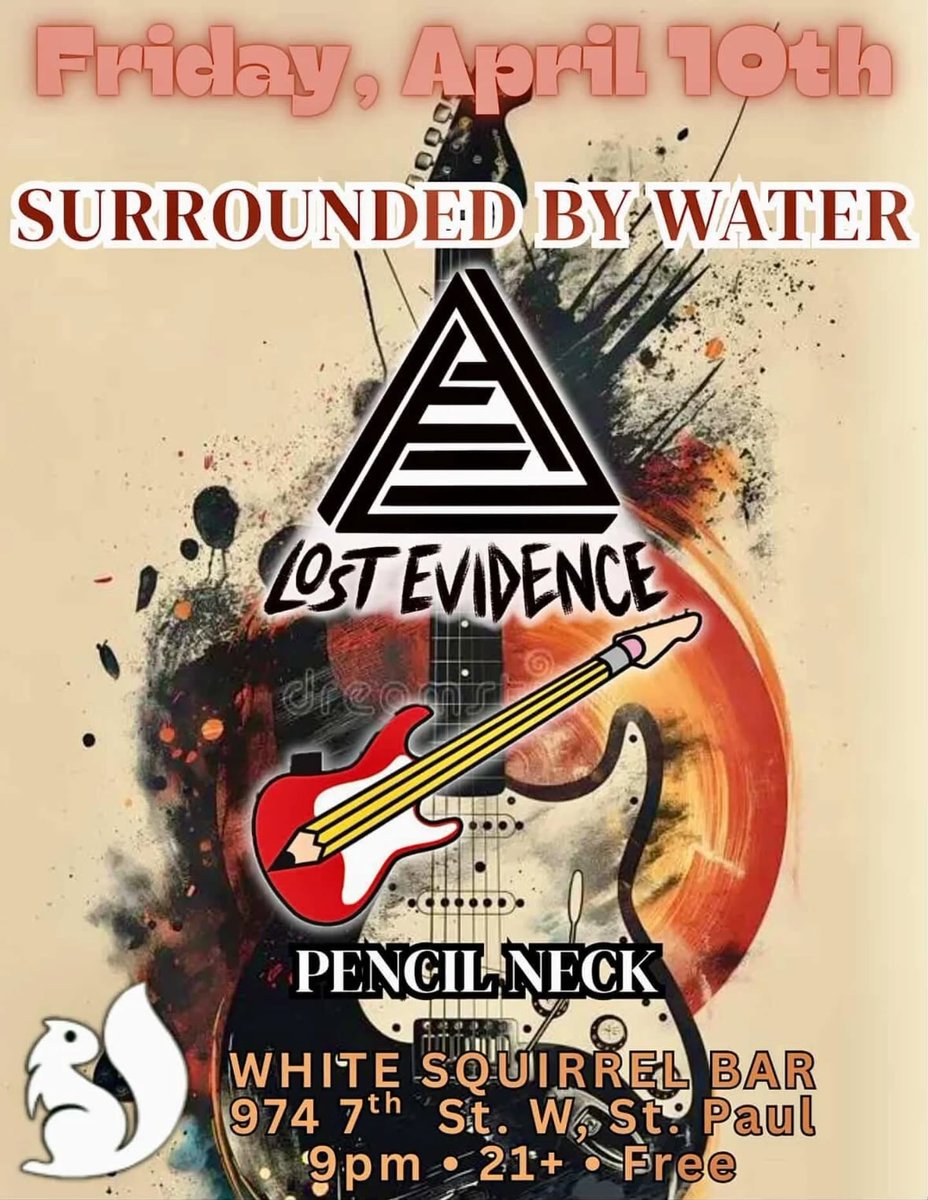 Surrounded By Water tweet media