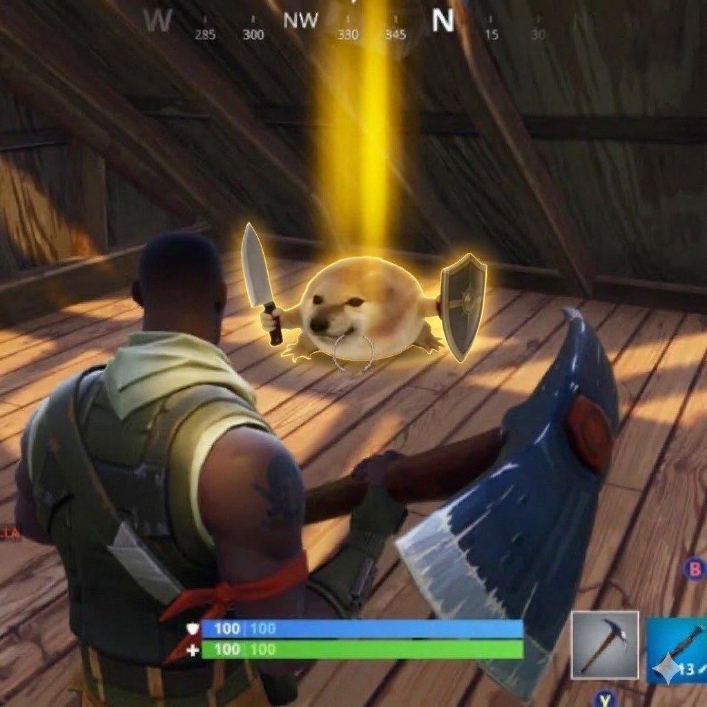 What the dog doing? | 我的刀盾 tweet media