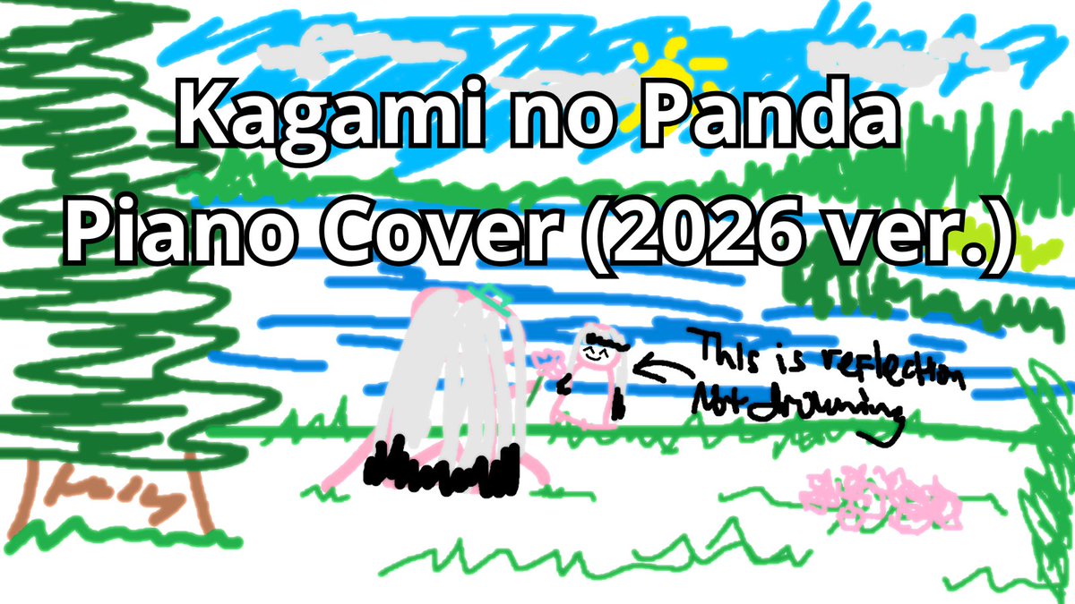 Yoshiyuki_97's tweet photo. To celebrate my kamioshi's birthday, Utano Pandora, I just made a piano cover of her original song, Kagami no Panda ๐๐ฉท
Happy birthday Pan! ๐ฅณ๐ฅณ๐ฅณ
#PAINTDora
Link in reply~ https://t.co/Fs3UIJK5NA