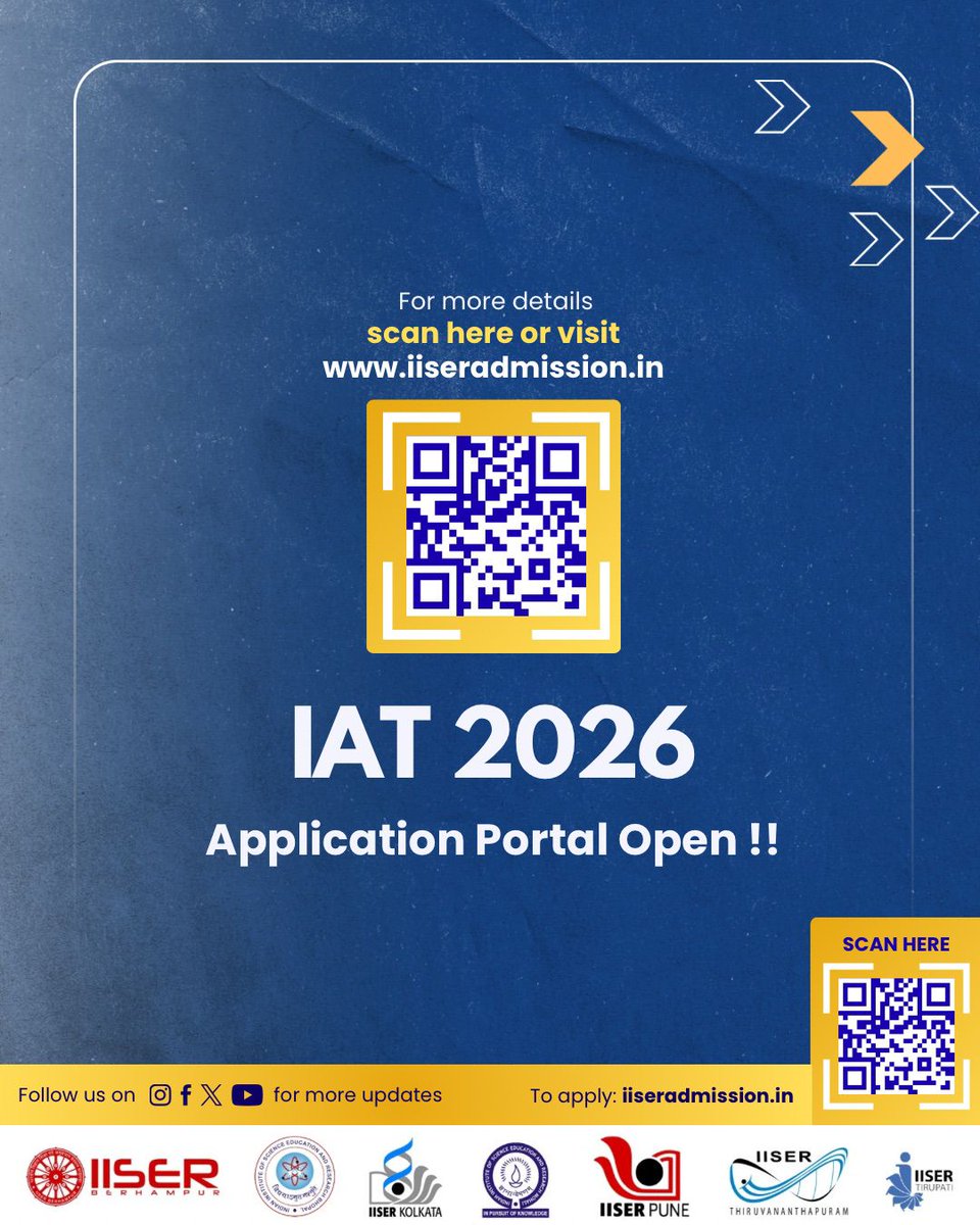 IISER Admissions tweet media