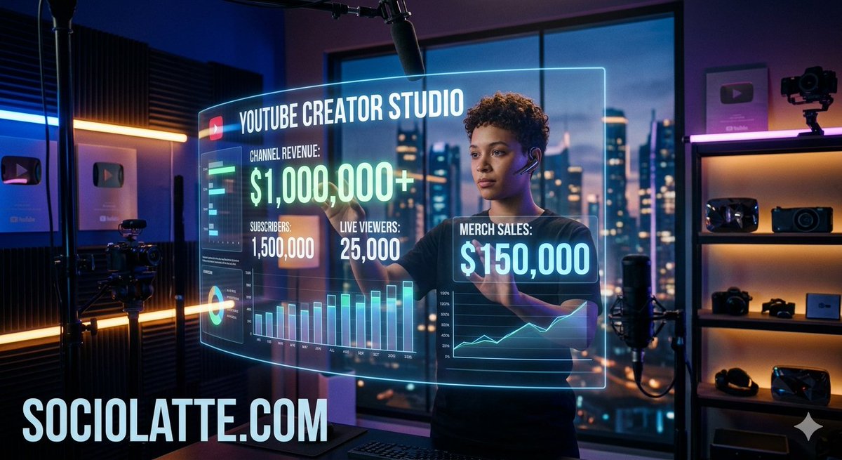 Sociolatte's tweet image. How to Become a YouTube Millionaire in 2026: A Step-by-Step Guide
sociolatte.com/2026/03/how-to…
#youtube #creator #makemoney