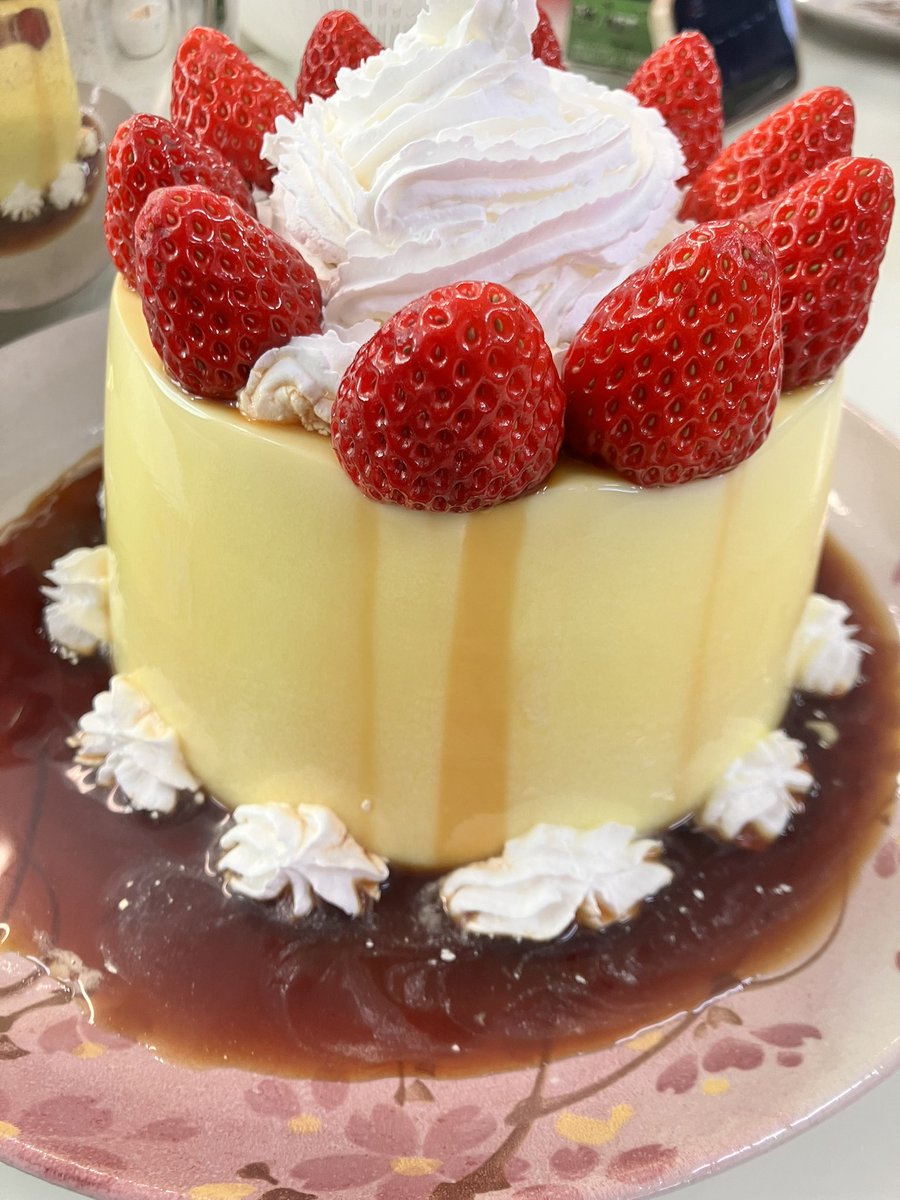 プリンは栄養たっぷりん🍮