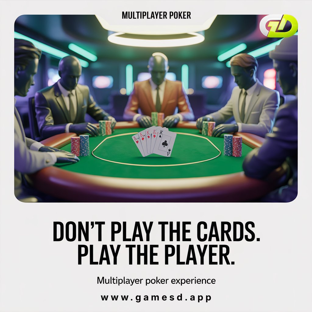 GamesDapp's tweet image. Don’t Play the Cards. Play the Player. ♠️🔥
Multiplayer Poker is all about strategy, timing, and mind games.
Are you ready to outplay real opponents? 👀
gamesd.app/poker-game-dev…
#Poker #MultiplayerGaming #CasinoGames #PokerStrategy #GamesDApp