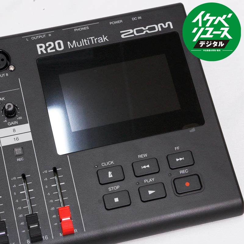 PowerRec's tweet image. 😍パワーレック中古品入荷情報❣
ikebe-gakki.com/Form/Product/P…

#ZOOM マルチトラックレコーダー"R20"の中古品が入荷‼🎸やっぱり録音はMTRだよね～という方にチャンス到来！16トラックMTRながらリズムループやシンセ音源を内蔵！もちろんZOOMならではのエフェクトも内蔵です！🪕
#イケベリユース
#中古MTR