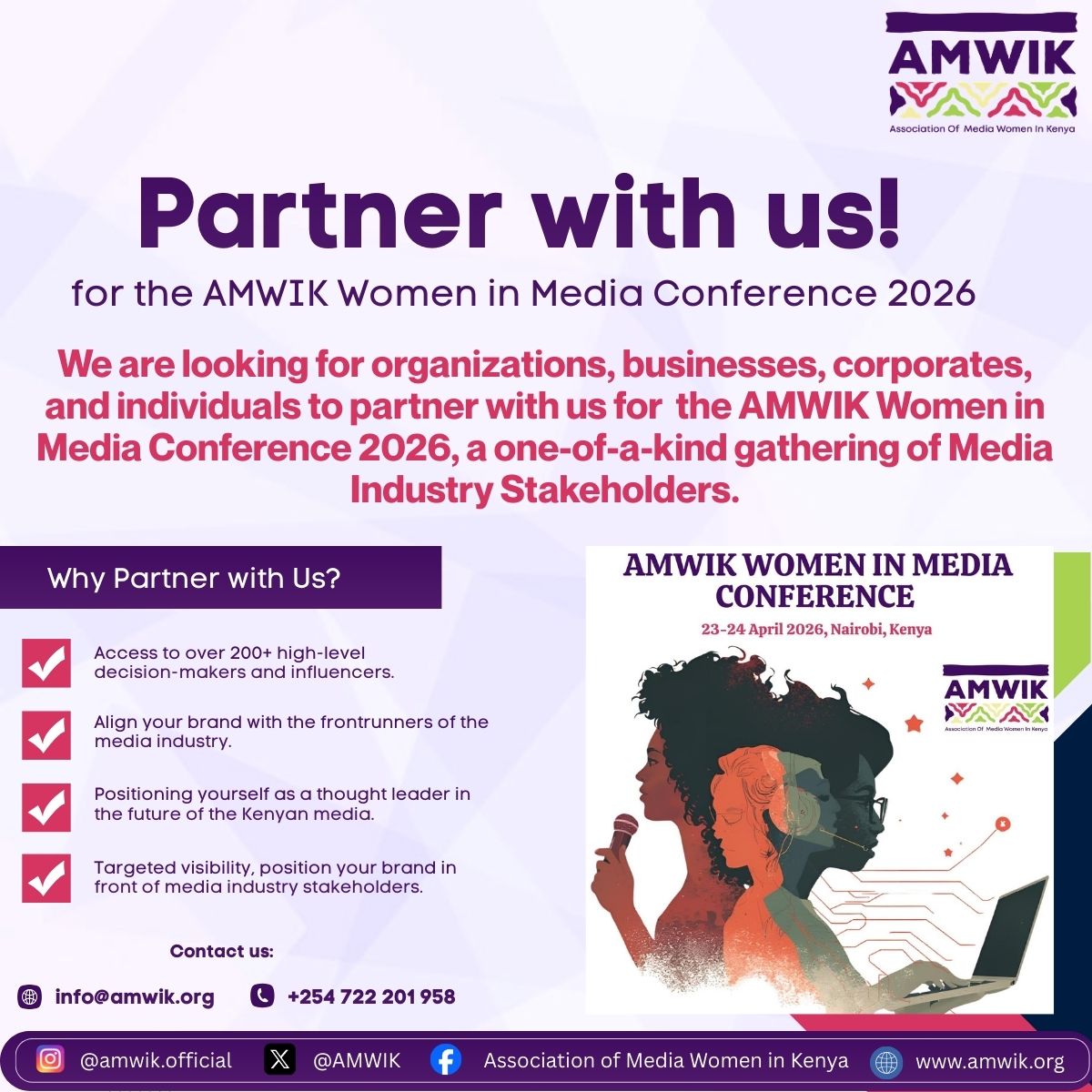 Association of Media Women in Kenya tweet media