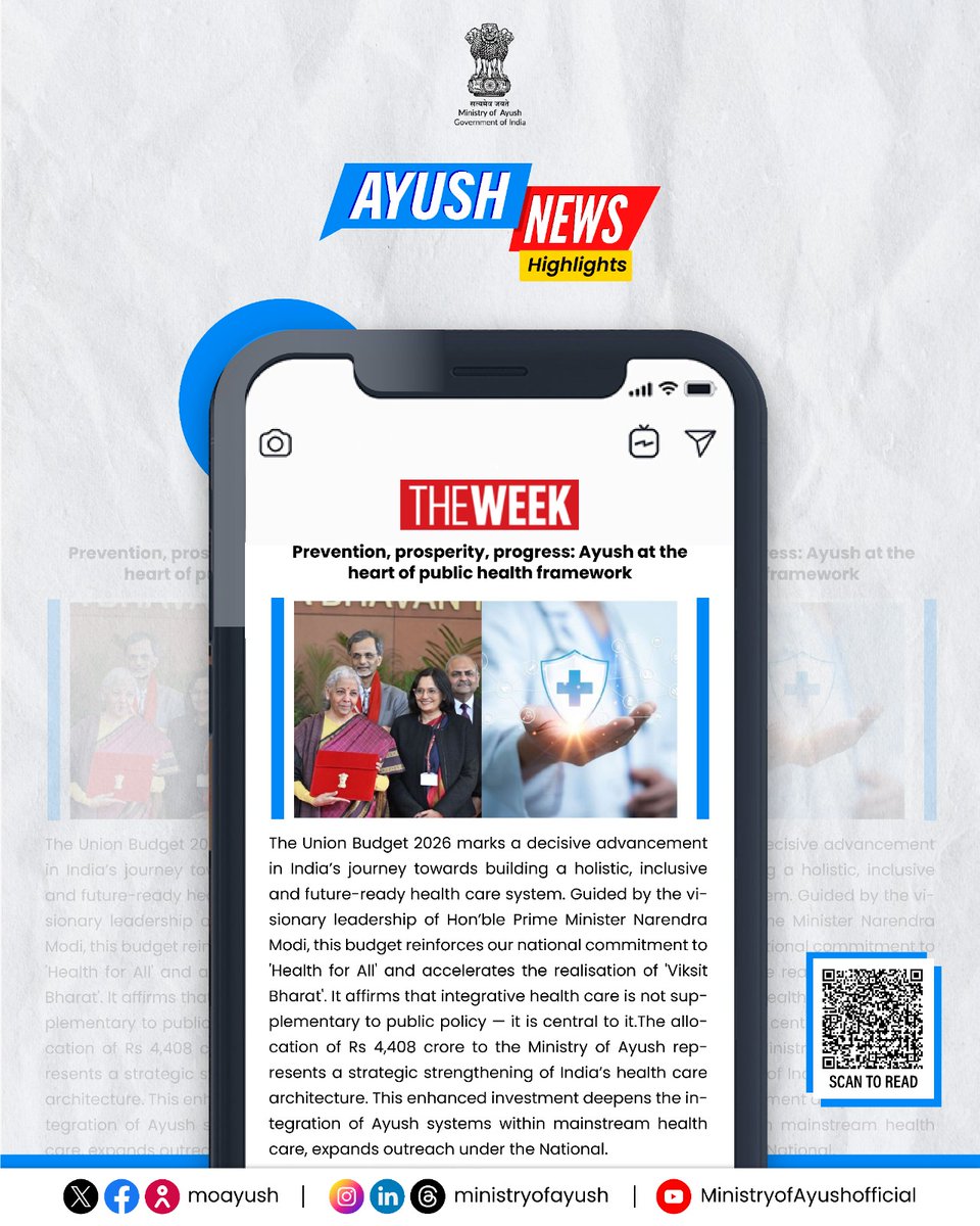 Ministry of Ayush tweet media
