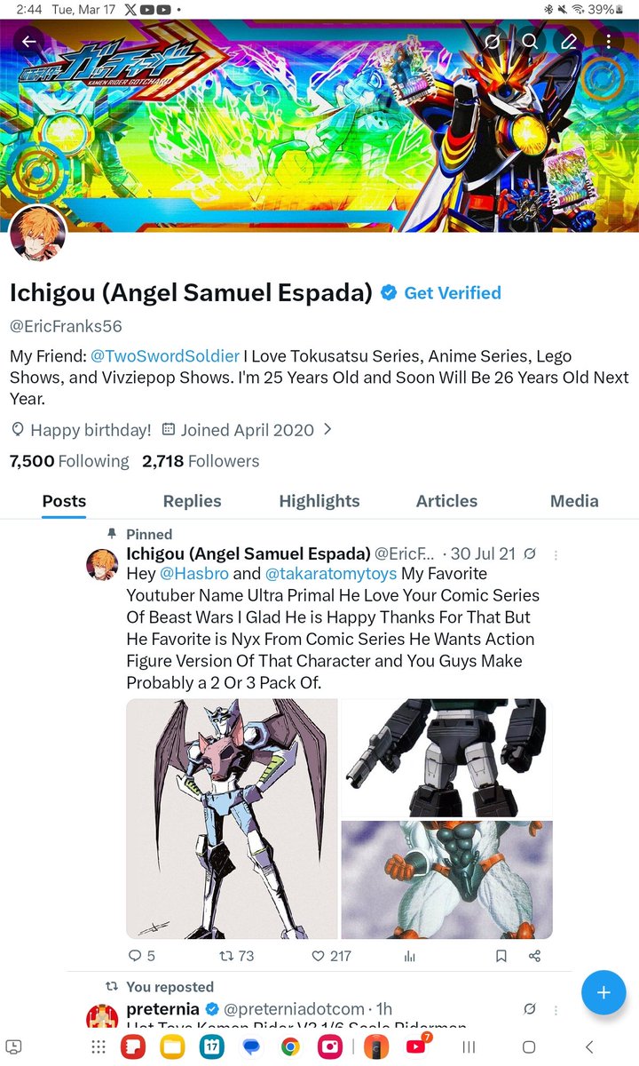 Ichigou (Angel Samuel Espada) tweet media