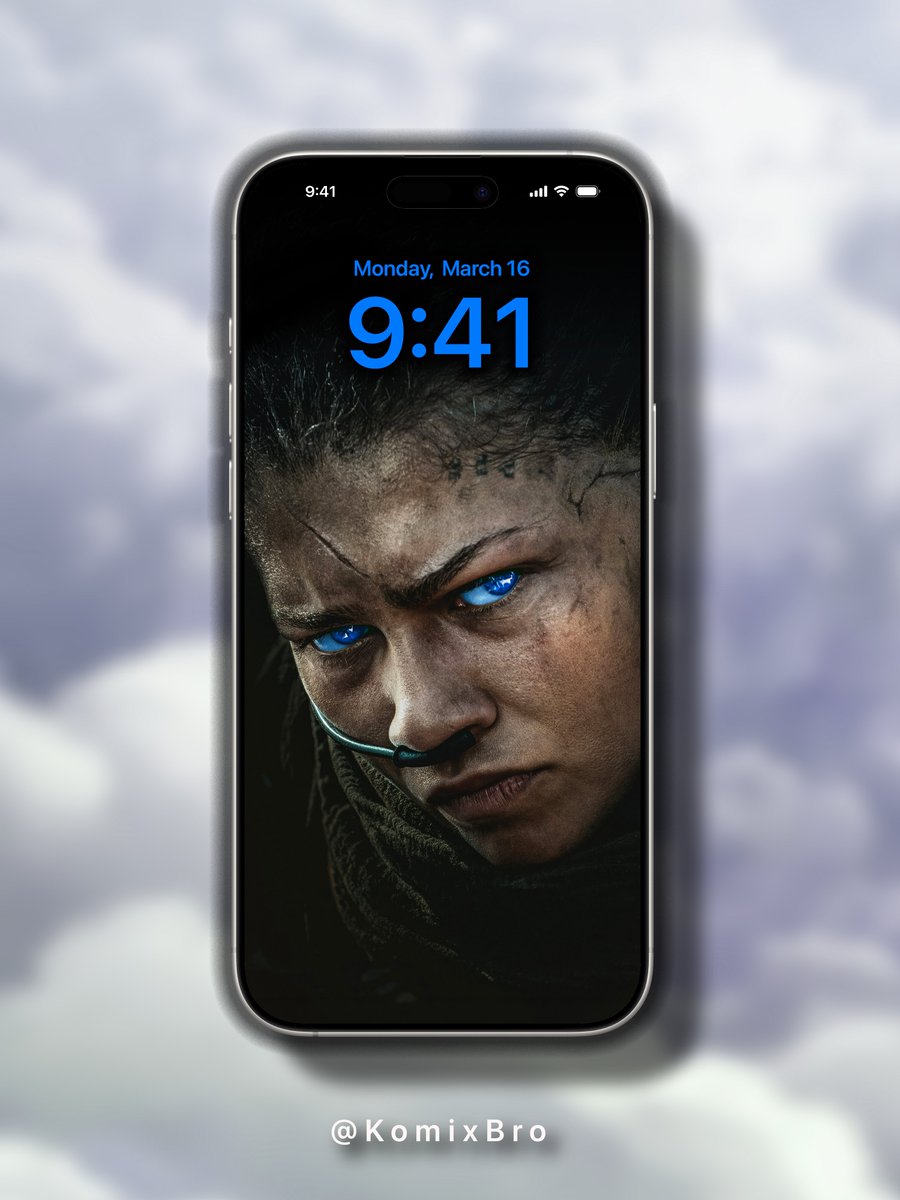 theKomixBro's tweet photo. DUNE: Part 3
Zendaya as Chani
4K MOBILE WALLPAPER!
#DuneIsComing