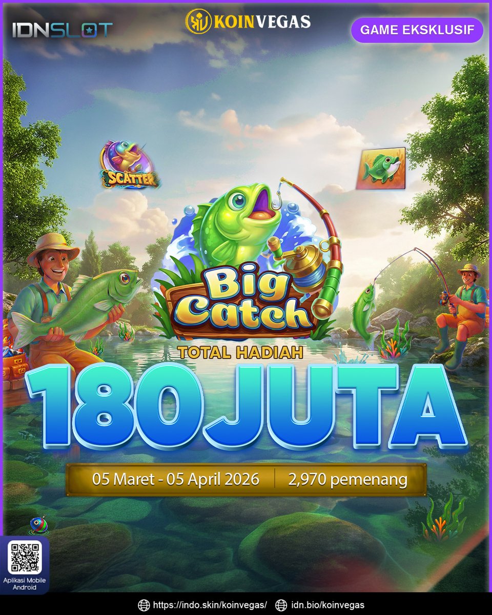 koinvgsOfc's tweet photo. BERKAH AWAL PUASA! TOTAL HADIAH 223 JUTA MENANTI! 💸🔥

Mainkan Turnamen Maxwin IDNSLOT di KOINVEGAS! Jatah buat 2575 Pemenang siap dibagikan mulai 9 Mar - 15 Mar 2026. Jangan sampai terlewat!

Daftar sekarang &amp; jemput kemenangan lu di sini! 💰 https://t.co/rBYxGrjv42