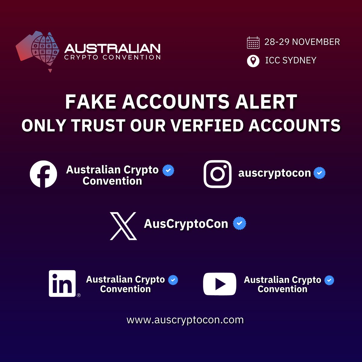 Australian Crypto Convention tweet media
