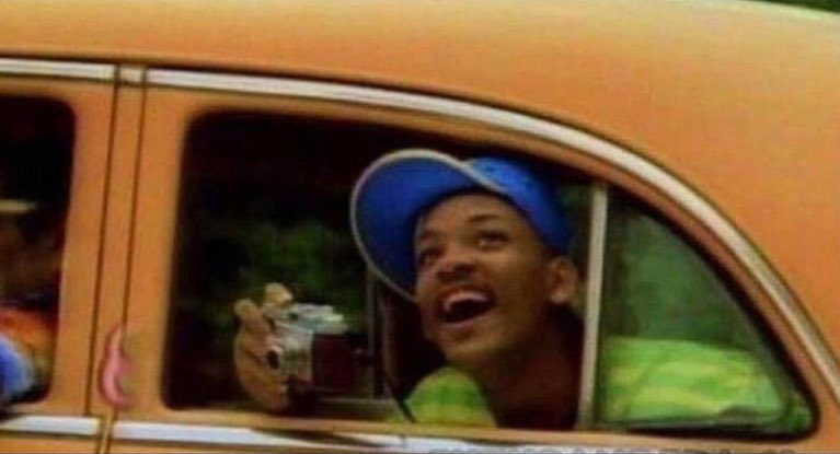 PSG players when the see the Cub World Cup trophy at Stamford Bridge