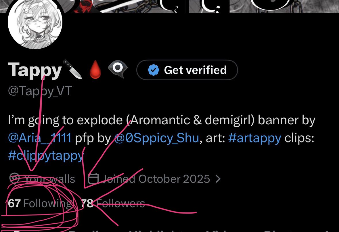 Tappy🔪🩸👁️🗨️ tweet media