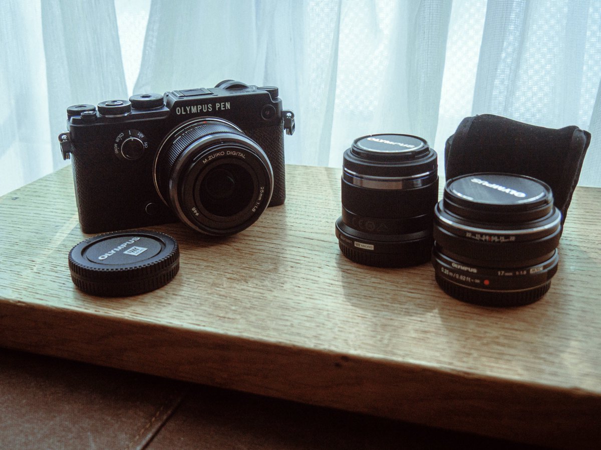 qualia315's tweet photo. my new gear…
olympus pen-f black https://t.co/dZxnT7LGLB