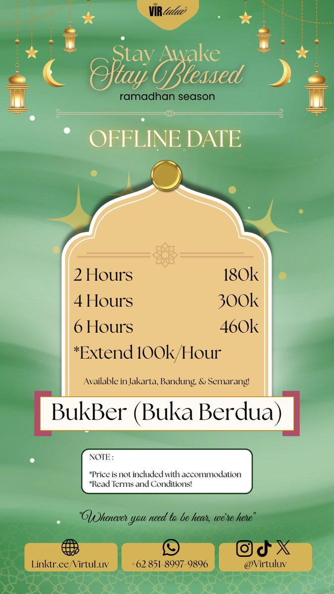 VirtuLuv's tweet image. Hayukkk BukBer (Buka Berdua) biarr ga keliatan jomblonyaa

#jasasleepcall #sleepcall #sewapacar #gfrent #bfrent #pacarvirtual #zonaba