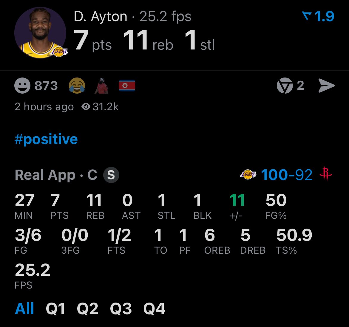 Ayton gets the last laugh 😭