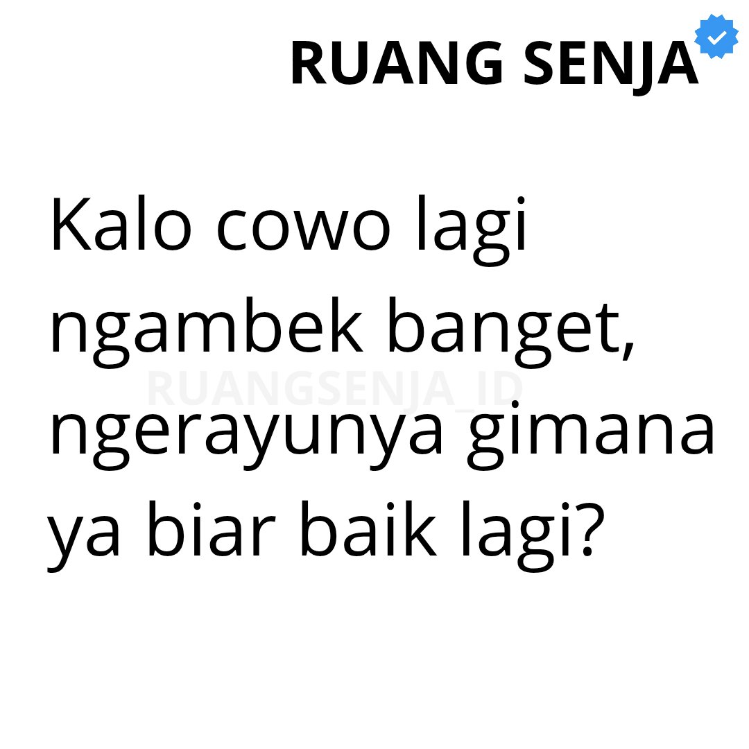 ʀᴜᴀɴɢ ꜱᴇɴᴊᴀ tweet media