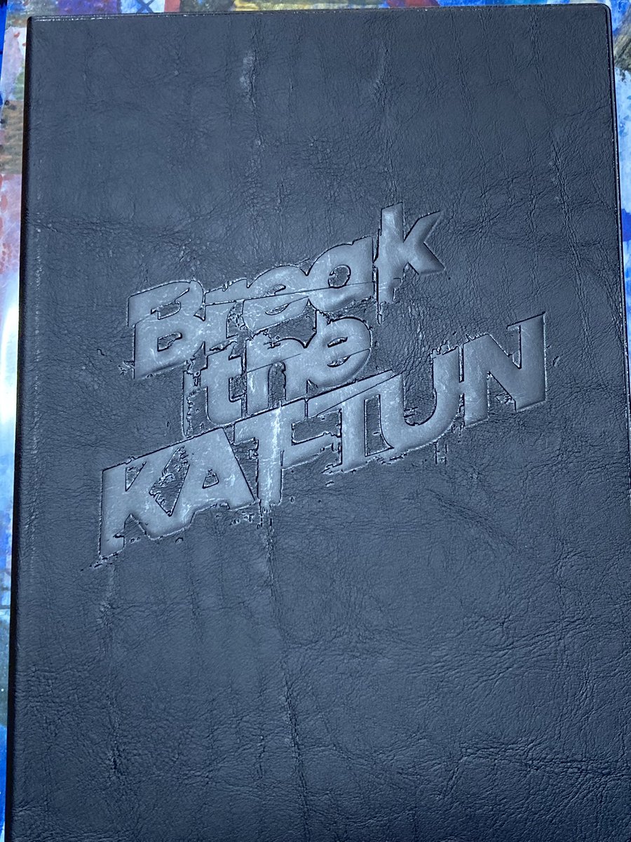 Break the KAT-TUN LIVE PHOTO BOOK 亀梨さんのインタビューを読みまし