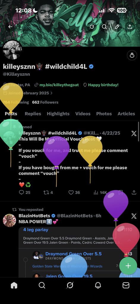 killeysznn🧛🏿♂️ #wildchild4L tweet media