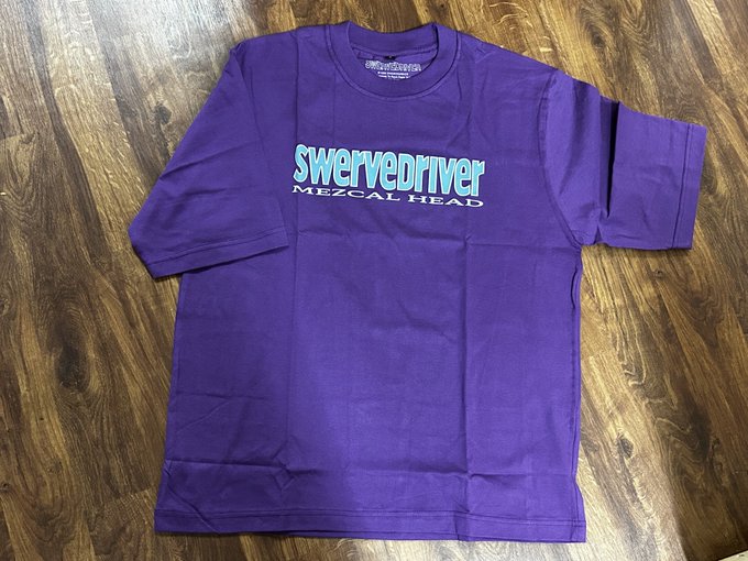 SWERVED COTD Tシャツ XL シューゲイザー 会場限定 シューゲイザーレジェンドSWERVEDRIVERのTシャツは後これだけで