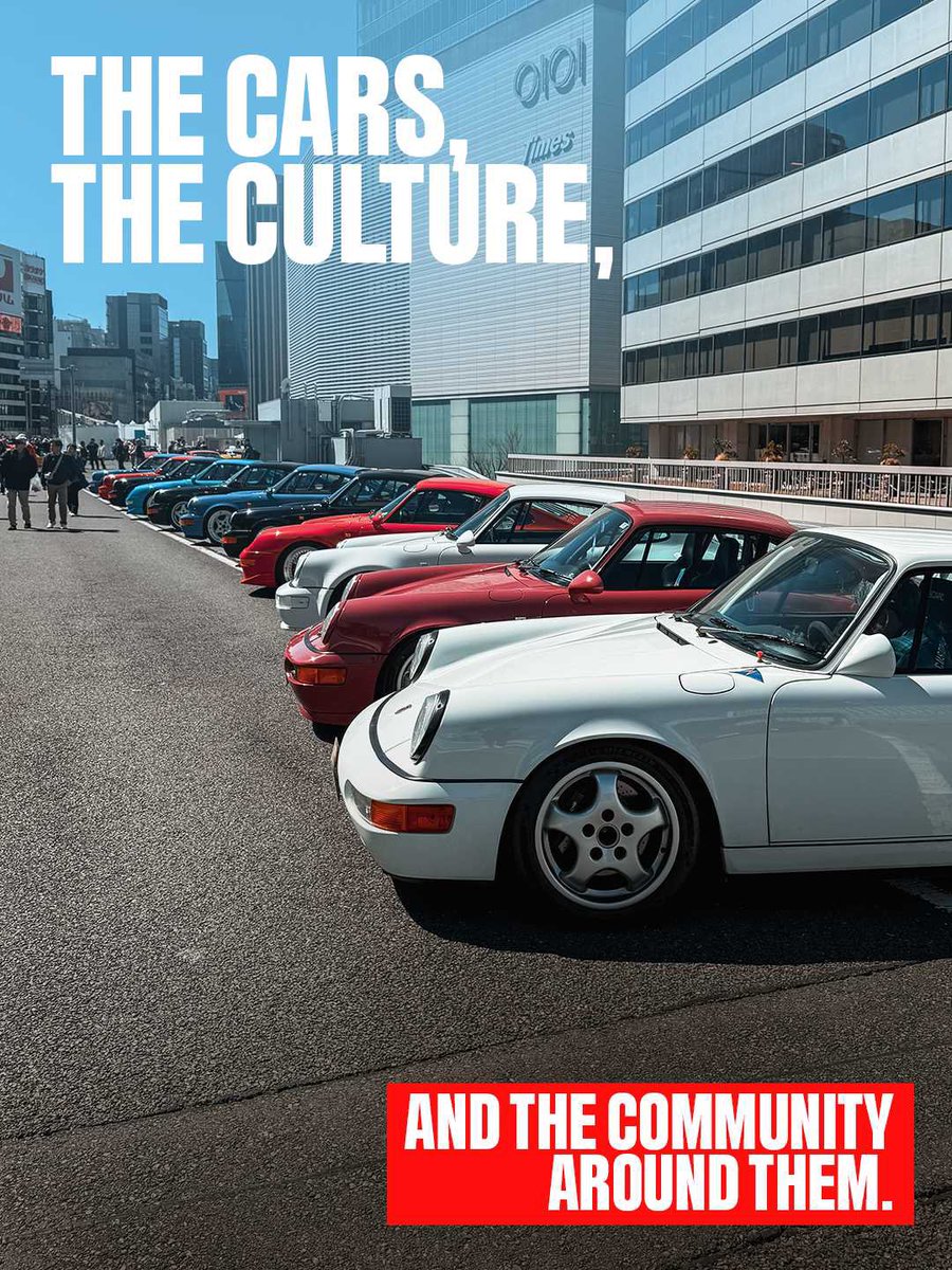 vroommediaph's tweet image. More from Luftgekühlt Tokyo.

Over 200 air-cooled Porsches gathered for the event, bringing together race cars, rare street builds, and everything in between.

#WeAreVroom #Vroom #ShiftHappens