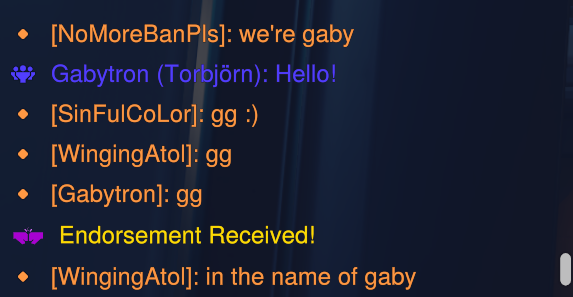 Gabytron tweet media