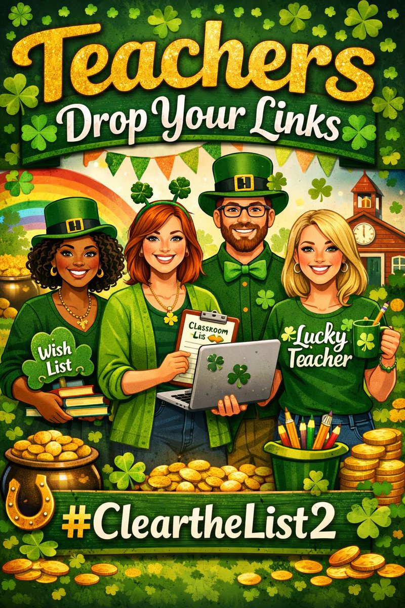 ClearTheList – Helping Teachers Clear Their Lists tweet media