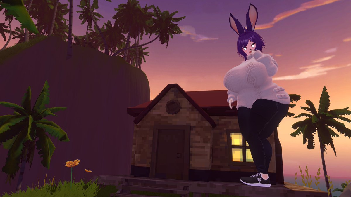 Y'know... When they said this is a set of small islands, I didn't think the buildings and residents were going to be small as well... 
Gonna be a cramped vacation~

#giantess #sizetwitter #巨大娘 #MacroMarch