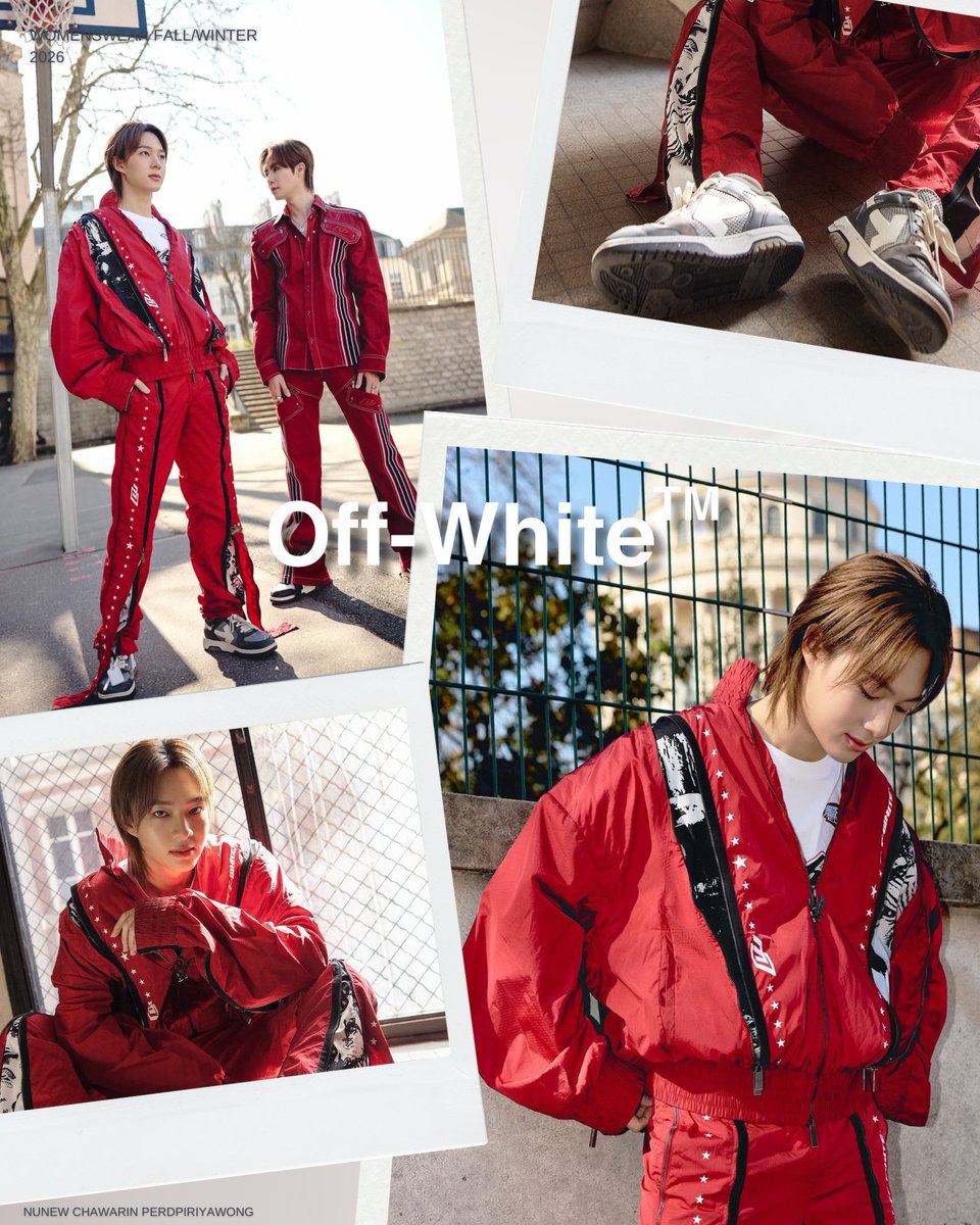 NuNewOOTD's tweet image. Shining everywhere you go✨️

@OffWht @CwrNew
#OffWhite #NuNew

ZEENUNEW IN PARIS FW26
#OffWhitexZeeNunew
 
#OffWhiteFW26 
#PFW2026 #ZeeNunew 
#นุนิว #NanaNu