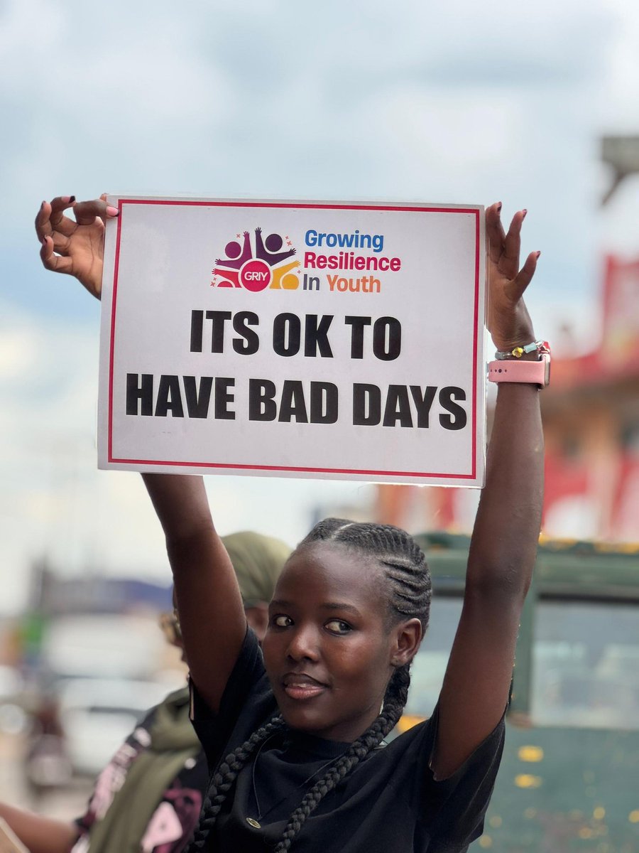 G_R_I_Y_UG's tweet photo. In a world that expects constant strength, remember:
Even the strongest people have bad days. And that’s okay.#youthresilience #MentalHealthAwareness #CommunitySupport #griy https://t.co/yn4GYrsKsq