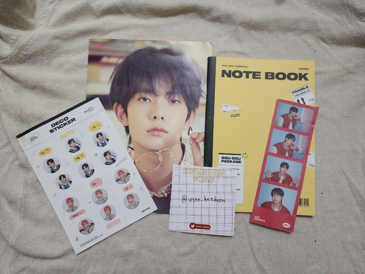 user_heehoon's tweet photo. WTS LFB PH | enhypen official merch

💗 ₱120 per set | ₱350 take all

— dop: pay once packed
— mop: gcash
— mod: jnt/ sdd/ meet-up marikina
— free pf

rfs: need funds

🏷️ wts lfb ph enhypen enha official merch heeseung sunghoon ggu ggu 2022 dimension: answer unsealed album https://t.co/N1J0vgorIT