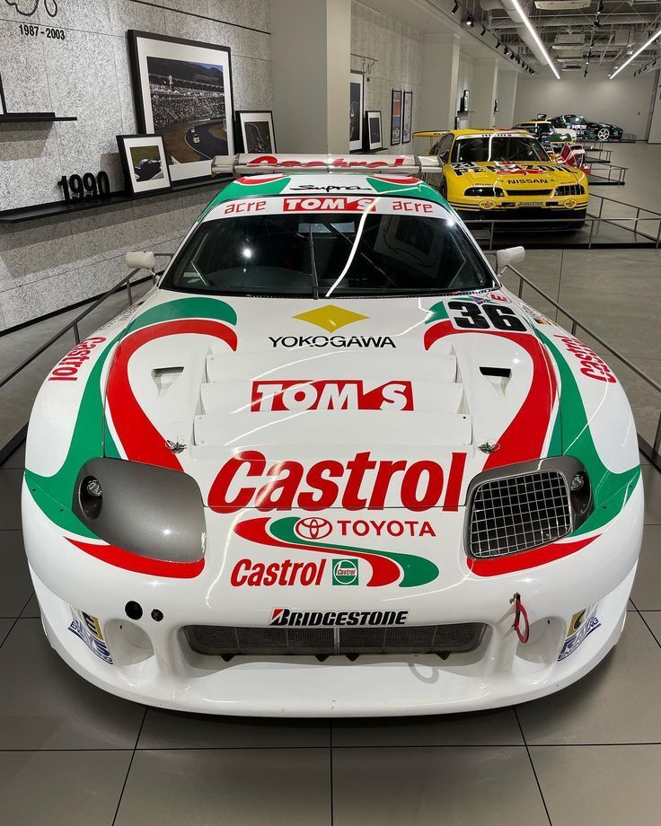Retromania4ever's tweet image. 🎏🇯🇵🎏 1997 #Toyota Castrol TOM'S #Supra, a #legendary race car from the All #Japan Grand Touring Car Championship (JGTC)