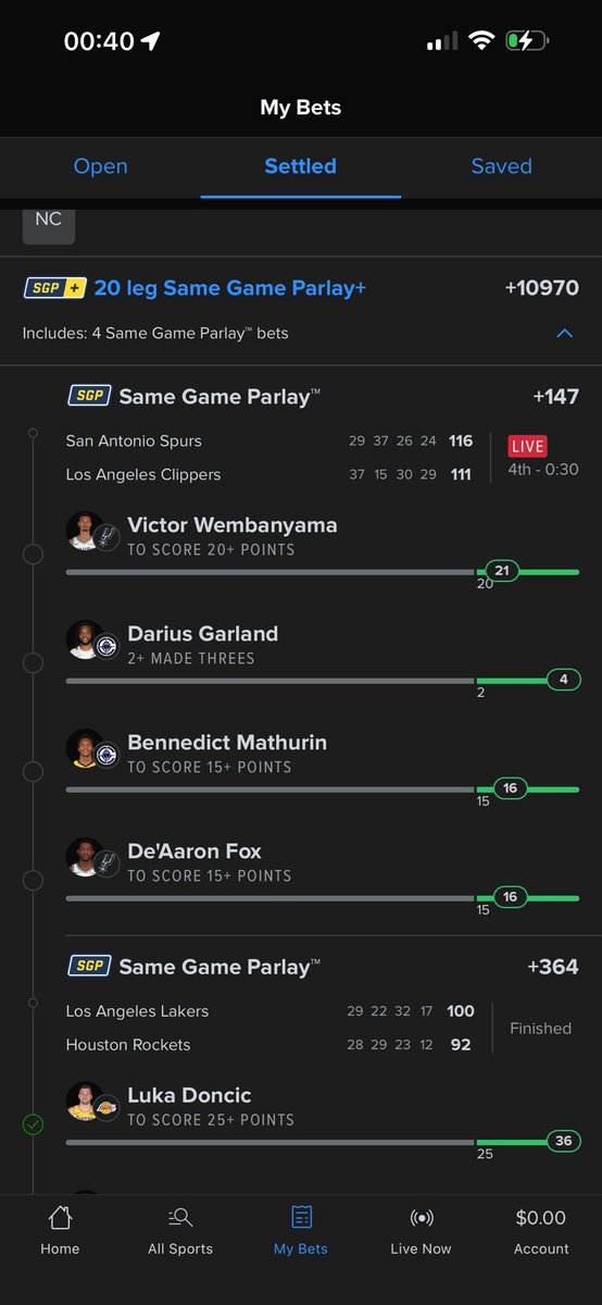 CheckMy_Stats's tweet photo. @KDTrey5 You hurt me dawg 😭 Had you at 16 at the half… you was the LAST person I was worried about not hittin. I had you for 20 smh 🤦🏽‍♂️
Missed out on 11K off a crazy 20-leg parlay… but it’s all good brudda, I’m still rockin with you next time https://t.co/llzKRlMOei