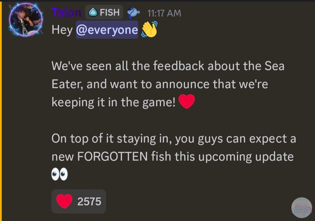 FISH IT FESS ‼️ WTT CANTUMIN UNAME tweet media