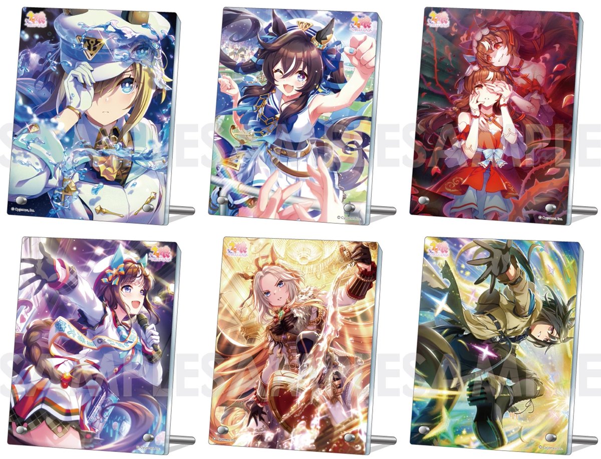 あみあみで予約開始！10%OFF ウマ娘 プリティーダービー アクリル