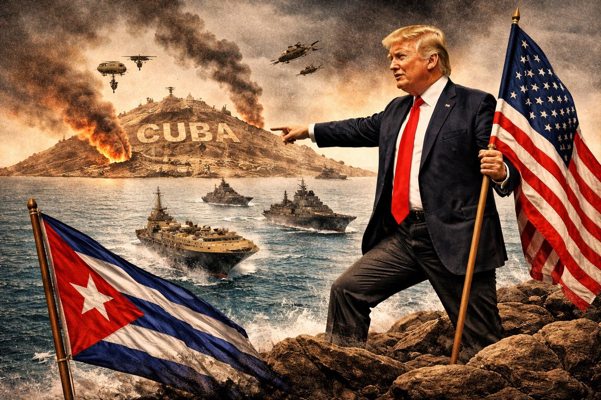 Resulta contradictorio que <a href="/realDonaldTrump/">Donald J. Trump</a> considere un “gran honor” intervenir en Cuba, cuando persisten graves problemas internos en EE. UU. como el tráfico ilegal de armas, y el incremento en el consumo de drogas. 

La soberanía de los pueblos debe ser respetada.