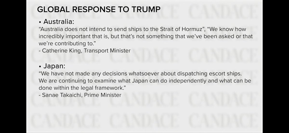 citizenj17's tweet image. 😂😂 Trump begs other nations to help him finish a war that the US cannot win and did not ask for. Their response is pretty much “NO.” @realDonaldTrump #Pathetic