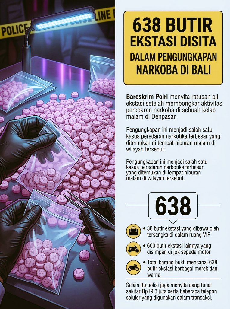 SRirin9's tweet photo. terungkap! skema Peredaran XTC yang menyasar pengunjung tempat hiburan malam di bali akhirnya dibongkar kepolisian. jangan biarkan narkoba merusak kenyamanan wisata kita #KlubMalamBali https://t.co/dD5xWWgebn